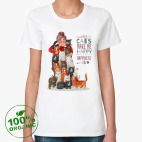 Женская футболка органик