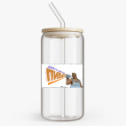 Банка с бамбуковой крышкой