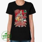 Женская футболка органик