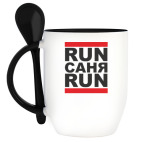 Кружка с ложкой