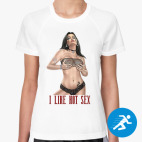 Женская спортивная футболка