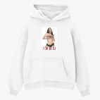 Толстовка худи оверсайз