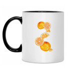 Кружка двухцветная