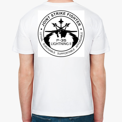Футболка с принтом F-35