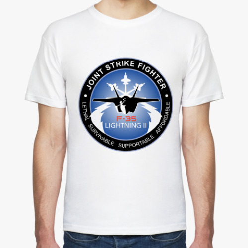 Футболка с принтом F-35