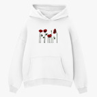 Толстовка худи оверсайз