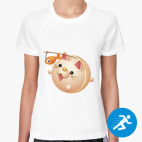 Женская спортивная футболка