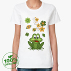 Женская футболка органик