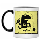 Кружка двухцветная