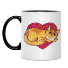 Кружка двухцветная