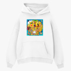 Толстовка худи оверсайз