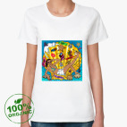 Женская футболка органик