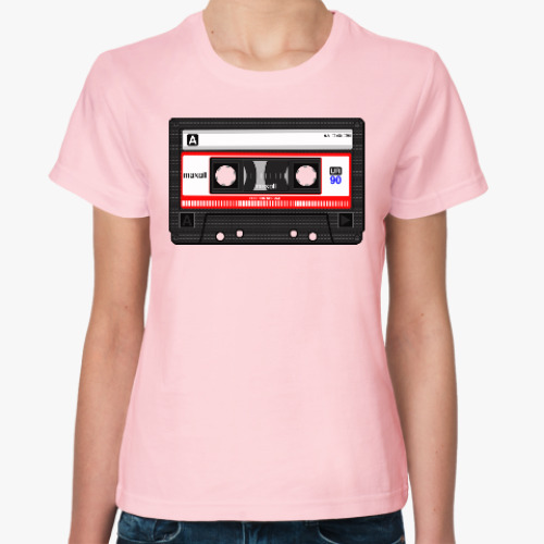 Женская футболка Compact Cassette