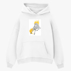 Толстовка худи оверсайз