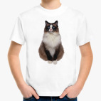 Детская классическая футболка Blue Eyed Cat