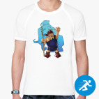 Мужская спортивная футболка