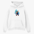 Толстовка худи оверсайз