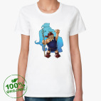 Женская футболка органик