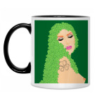 Кружка двухцветная