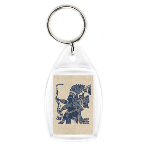 Брелок с принтом   Индеец