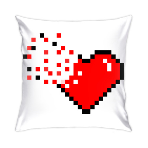 Подушка Pixel Broken Heart (сердце)