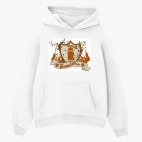 Толстовка худи оверсайз