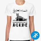 Женская спортивная футболка