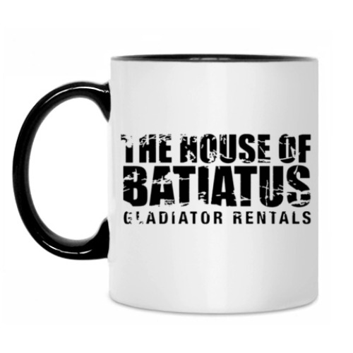 Кружка с принтом The house of Batiatus