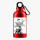 Металлическая бутылка 400 мл UV-DTF