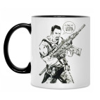 Кружка двухцветная