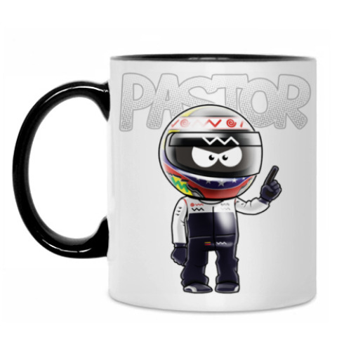 Кружка с принтом Pastor