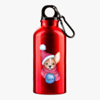 Металлическая бутылка 400 мл UV-DTF