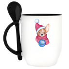 Кружка с ложкой