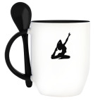 Кружка с ложкой