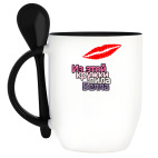 Кружка с ложкой