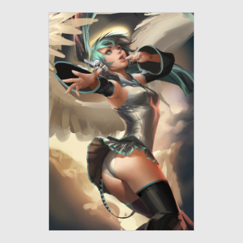 Постер с принтом Hatsune Miku