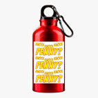 Металлическая бутылка 400 мл UV-DTF