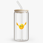 Банка с бамбуковой крышкой