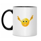 Кружка двухцветная