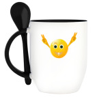 Кружка с ложкой