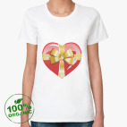 Женская футболка органик