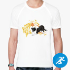 Мужская спортивная футболка