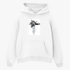 Толстовка худи оверсайз