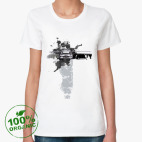 Женская футболка органик