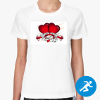 Женская спортивная футболка