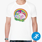 Мужская спортивная футболка