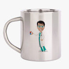 Кружка металлическая