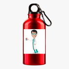 Металлическая бутылка 400 мл UV-DTF