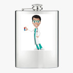 Фляжка стальная