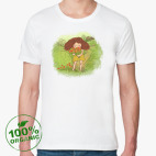 Мужская футболка органик